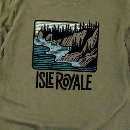 Isle Royale National Park 2 Cotton Long Sleeve