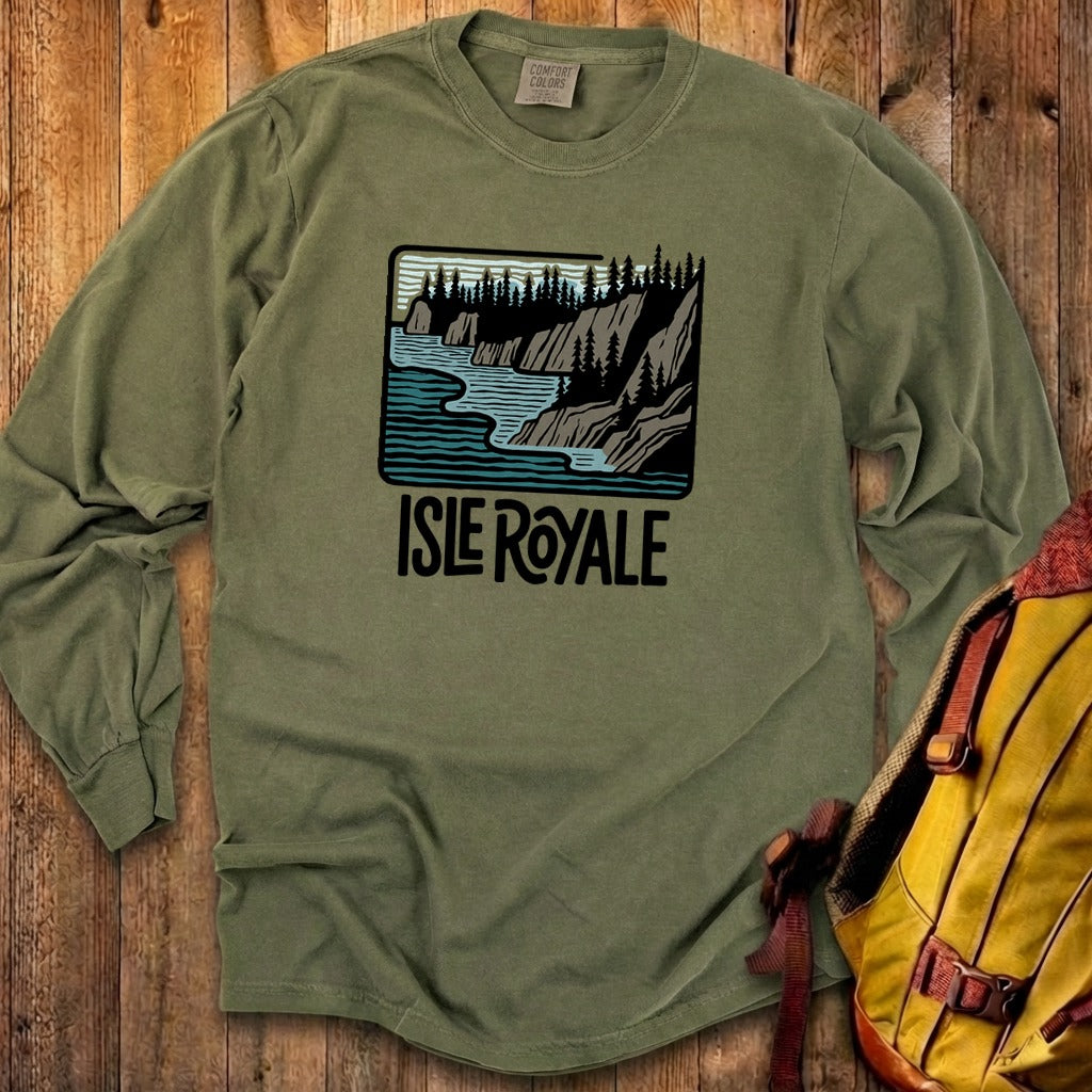 Isle Royale National Park 2 Cotton Long Sleeve