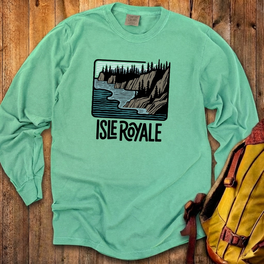 Isle Royale National Park 2 Cotton Long Sleeve