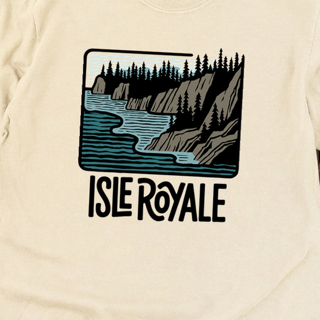 Isle Royale National Park 2 Cotton Long Sleeve