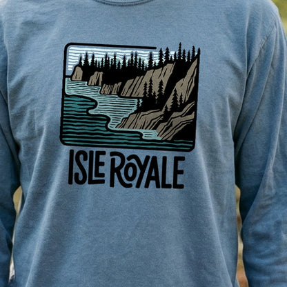 Isle Royale National Park 2 Cotton Long Sleeve