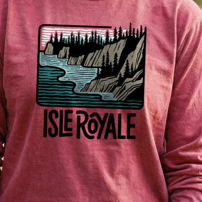 Isle Royale National Park 2 Cotton Long Sleeve