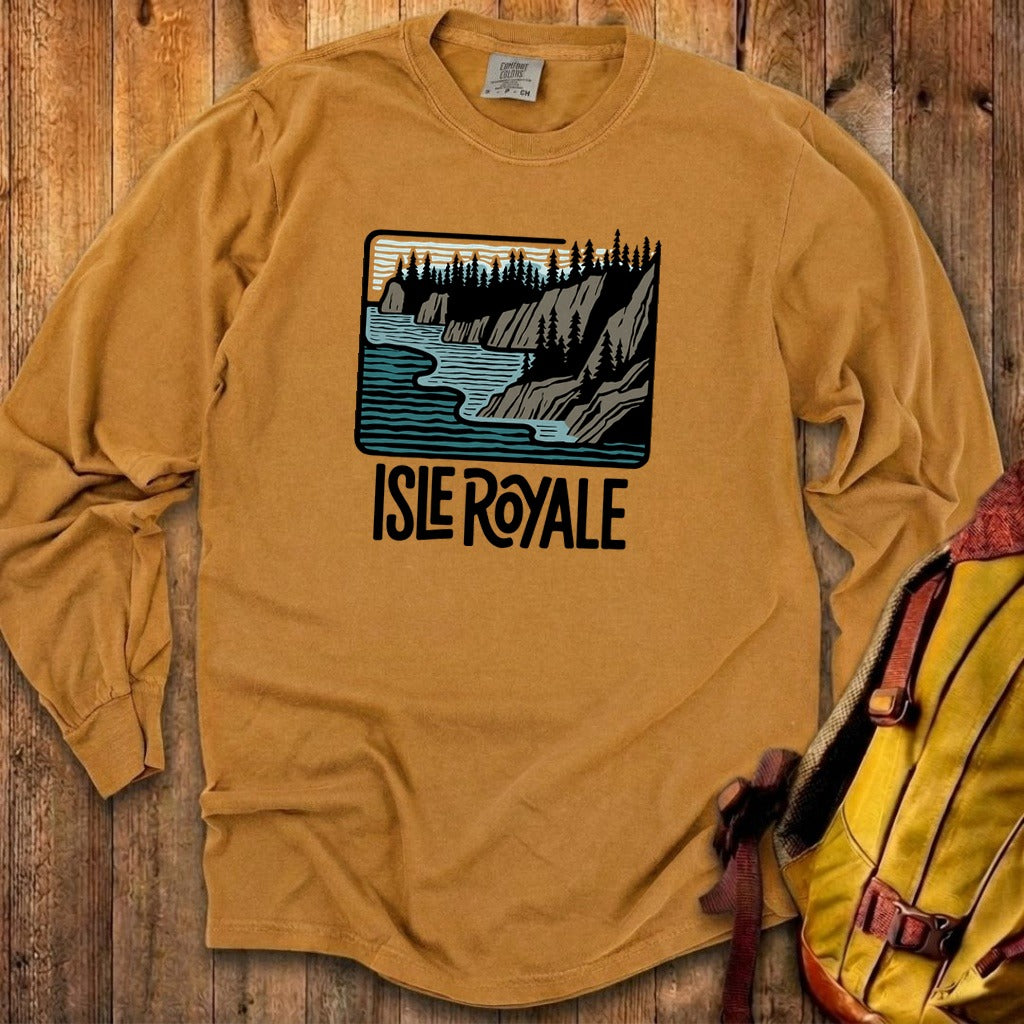 Isle Royale National Park 2 Cotton Long Sleeve