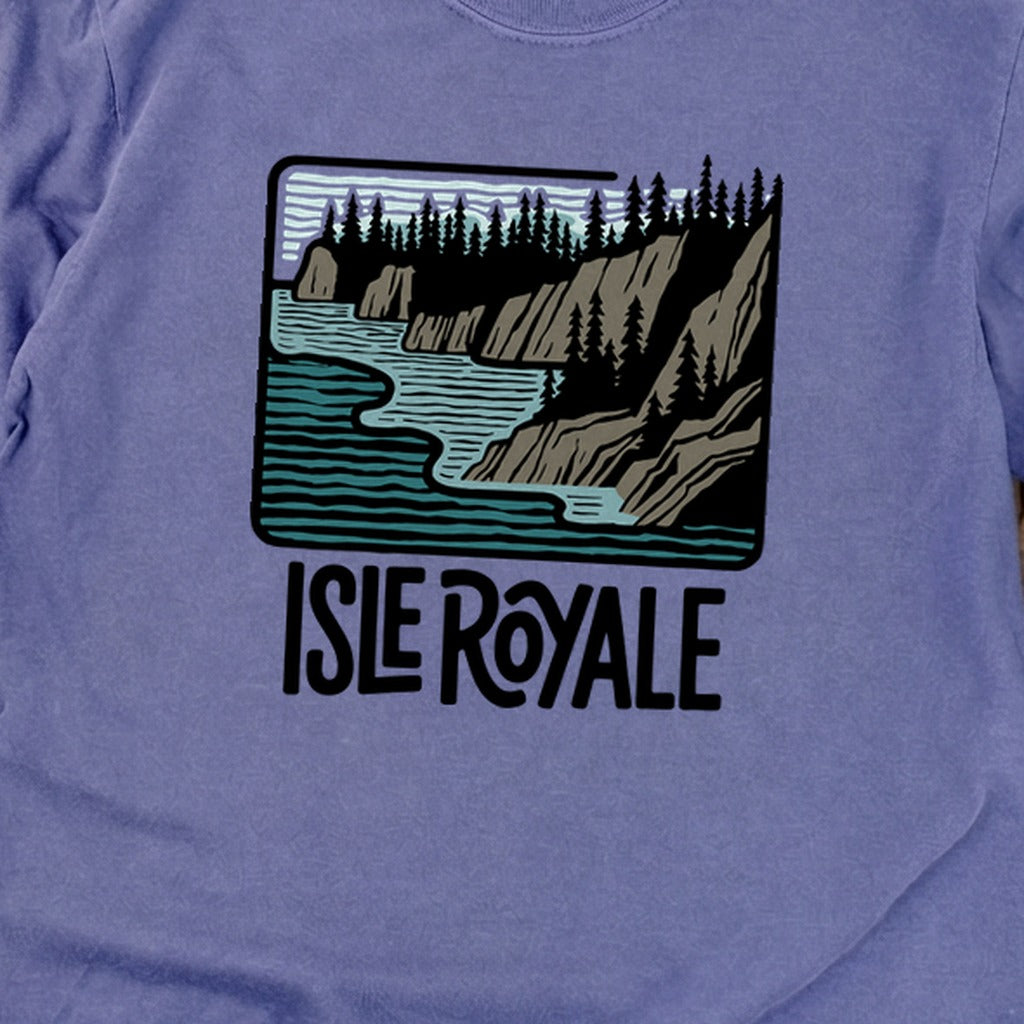 Isle Royale National Park 2 Cotton Long Sleeve