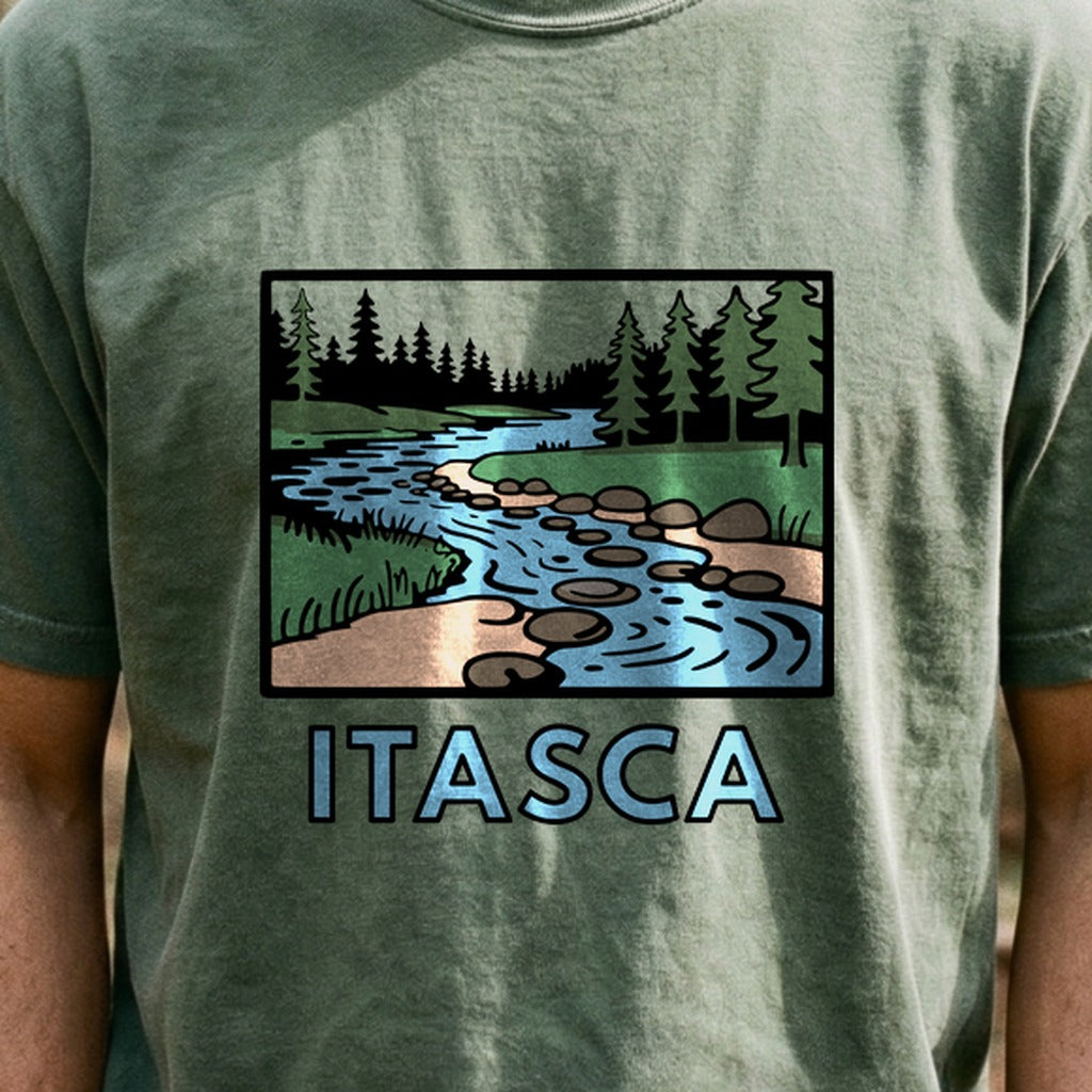 Itasca State Park Cotton T-Shirt