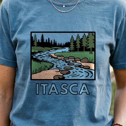 Itasca State Park Cotton T-Shirt