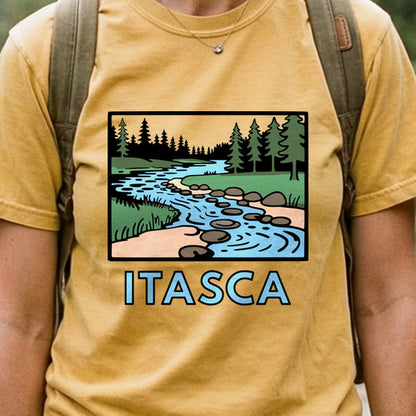Itasca State Park Cotton T-Shirt