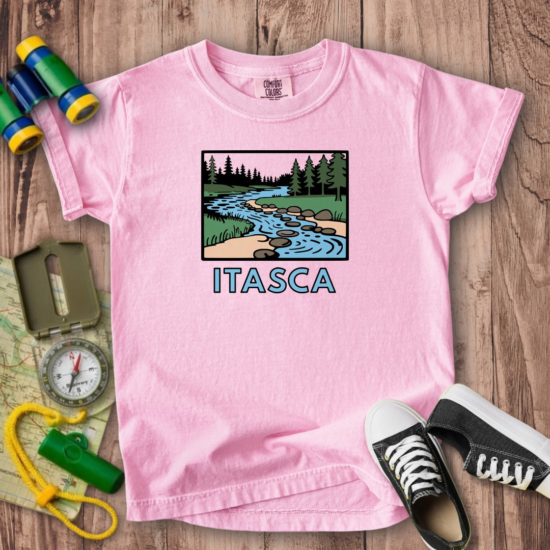 Itasca State Park Kids Cotton T-Shirt