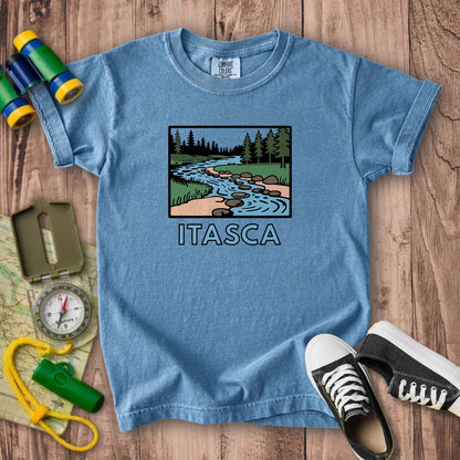 Itasca State Park Kids Cotton T-Shirt