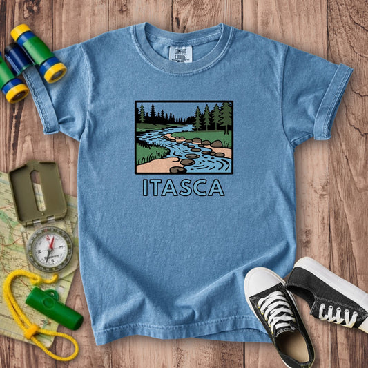 Itasca State Park Kids Cotton T-Shirt