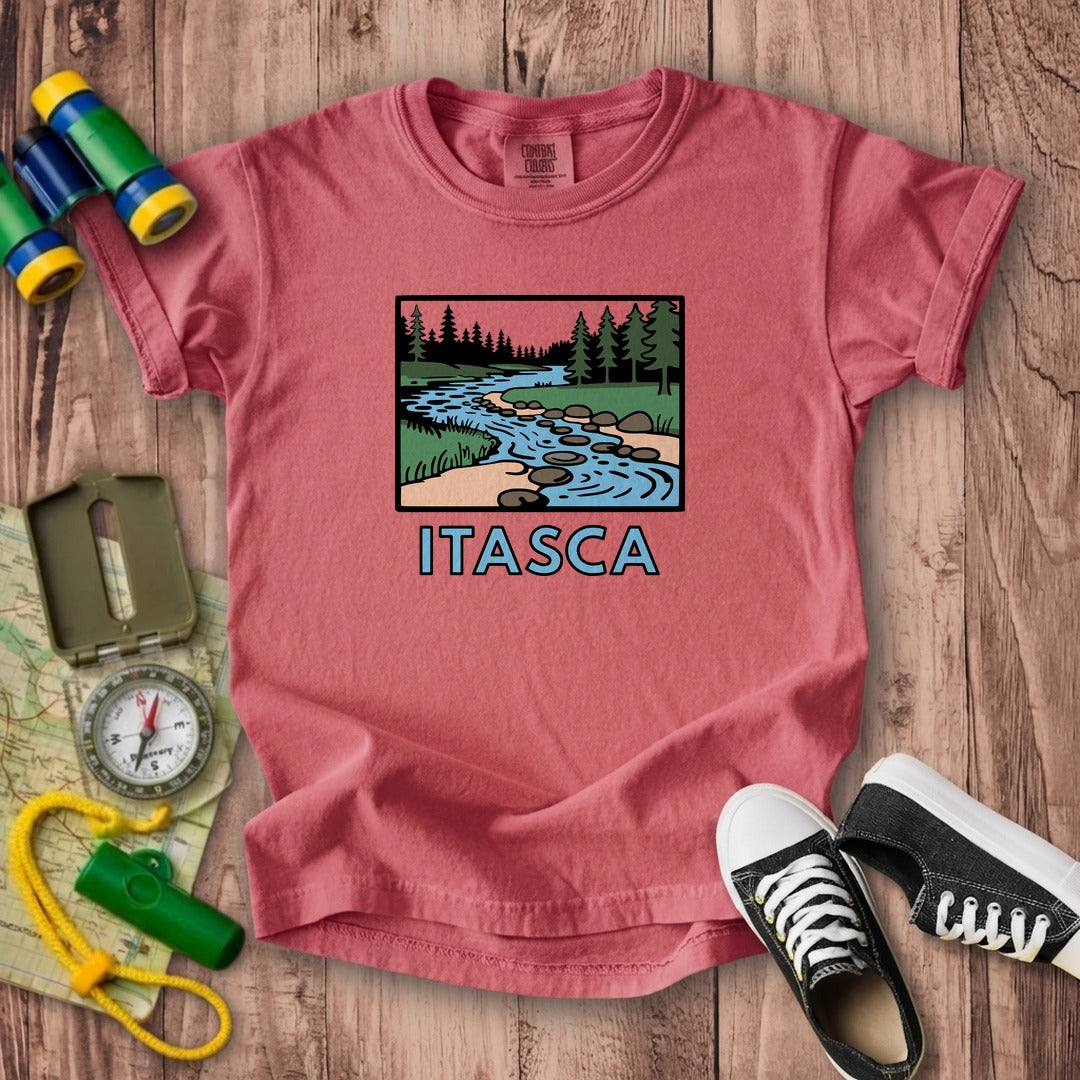 Itasca State Park Kids Cotton T-Shirt