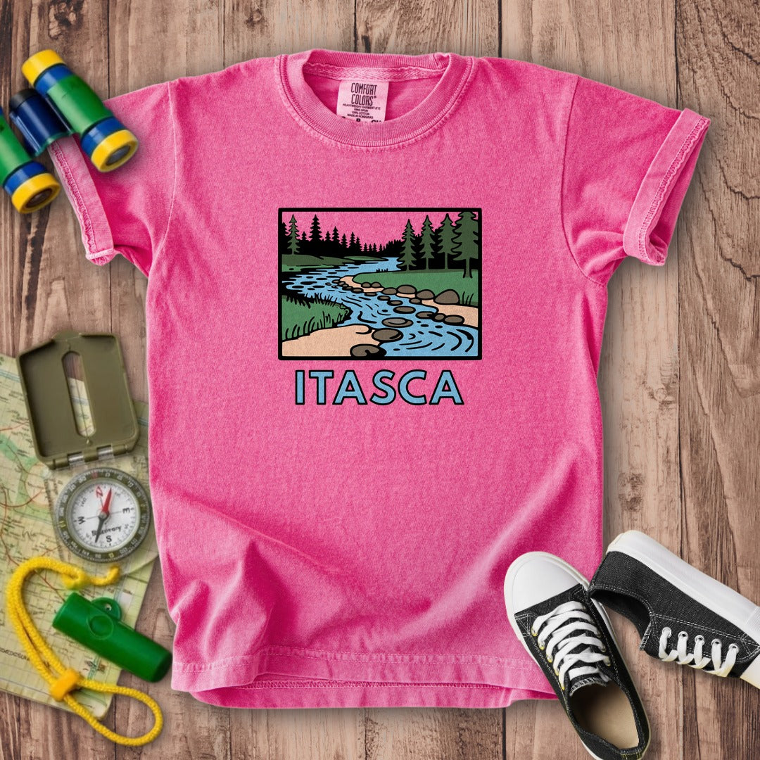 Itasca State Park Kids Cotton T-Shirt