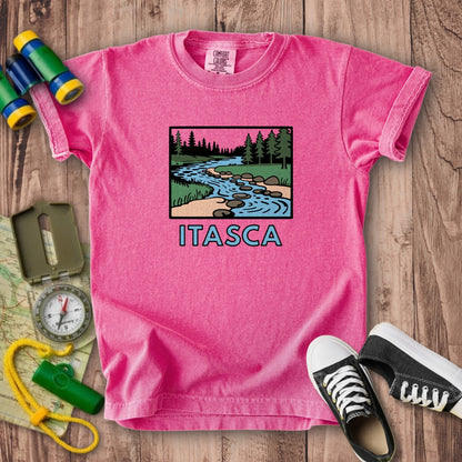 Itasca State Park Kids Cotton T-Shirt