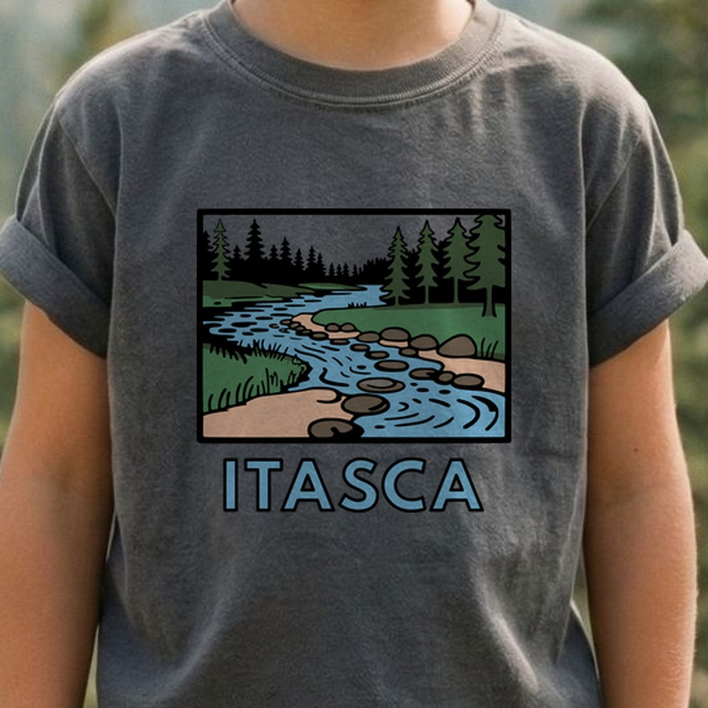Itasca State Park Kids Cotton T-Shirt