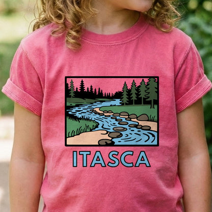 Itasca State Park Kids Cotton T-Shirt