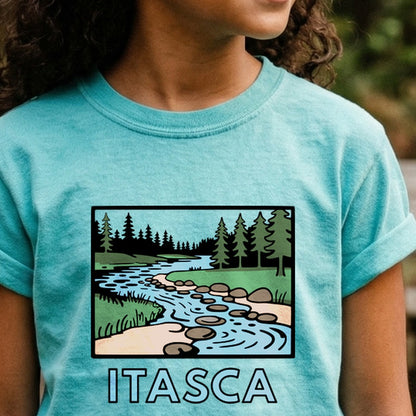 Itasca State Park Kids Cotton T-Shirt