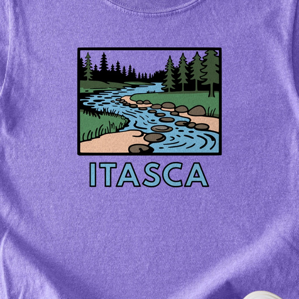 Itasca State Park Kids Cotton T-Shirt