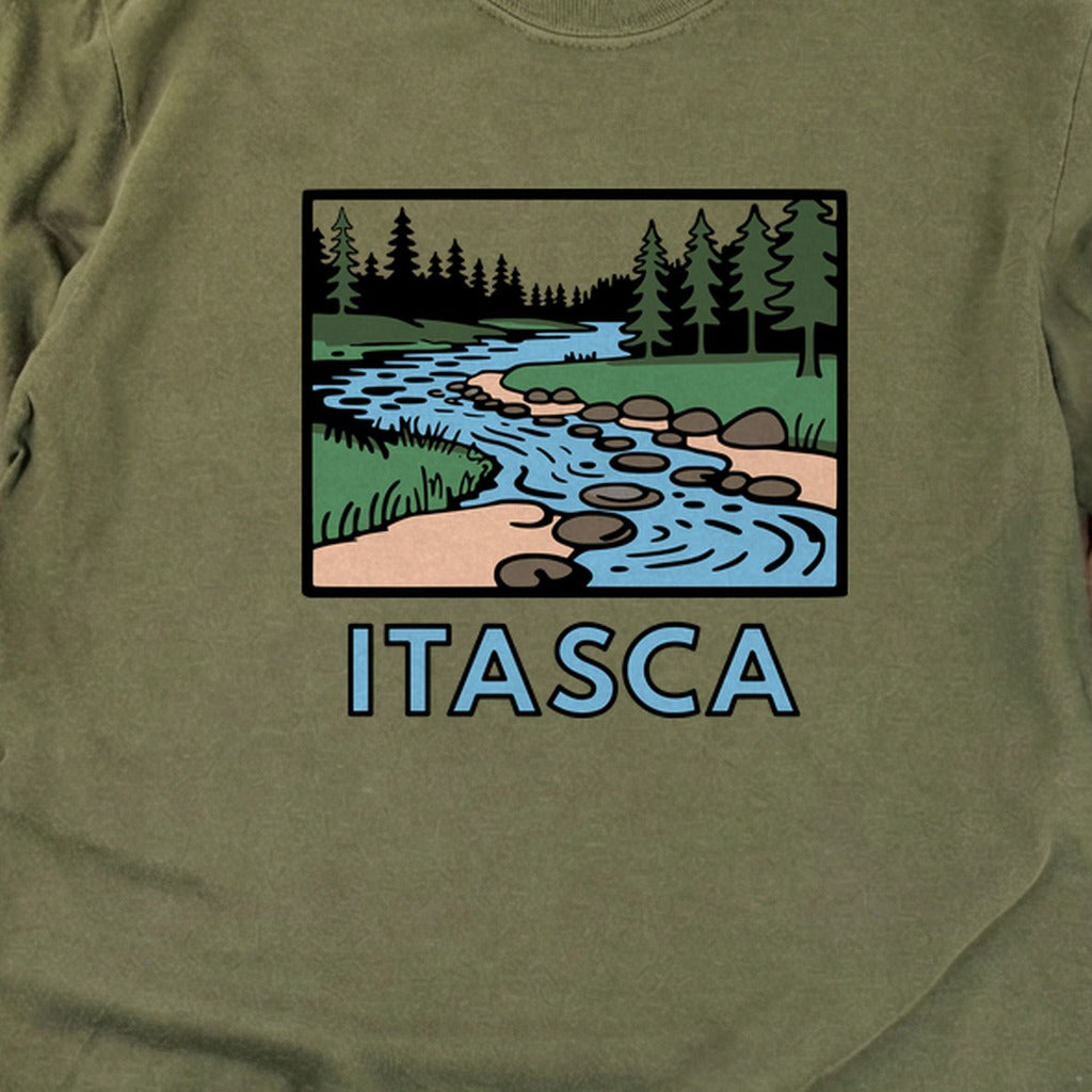 Itasca State Park Cotton Long Sleeve