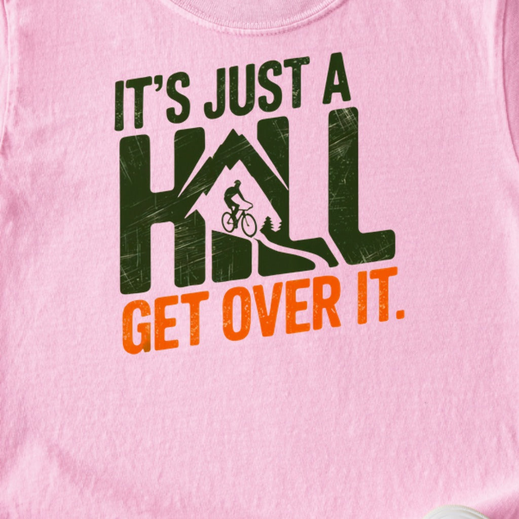 Its Just a Hill Biking Kids Cotton T-Shirt