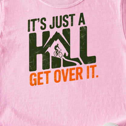 Its Just a Hill Biking Kids Cotton T-Shirt