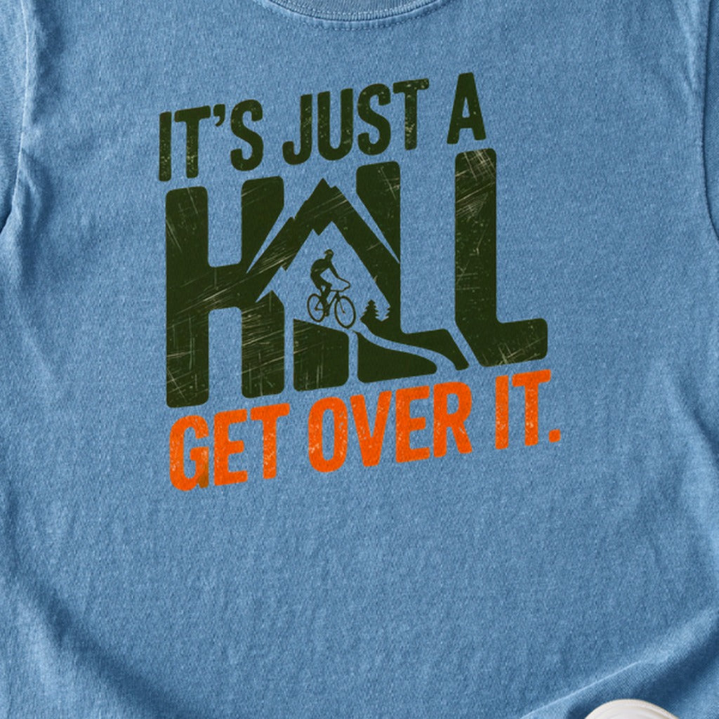 Its Just a Hill Biking Kids Cotton T-Shirt