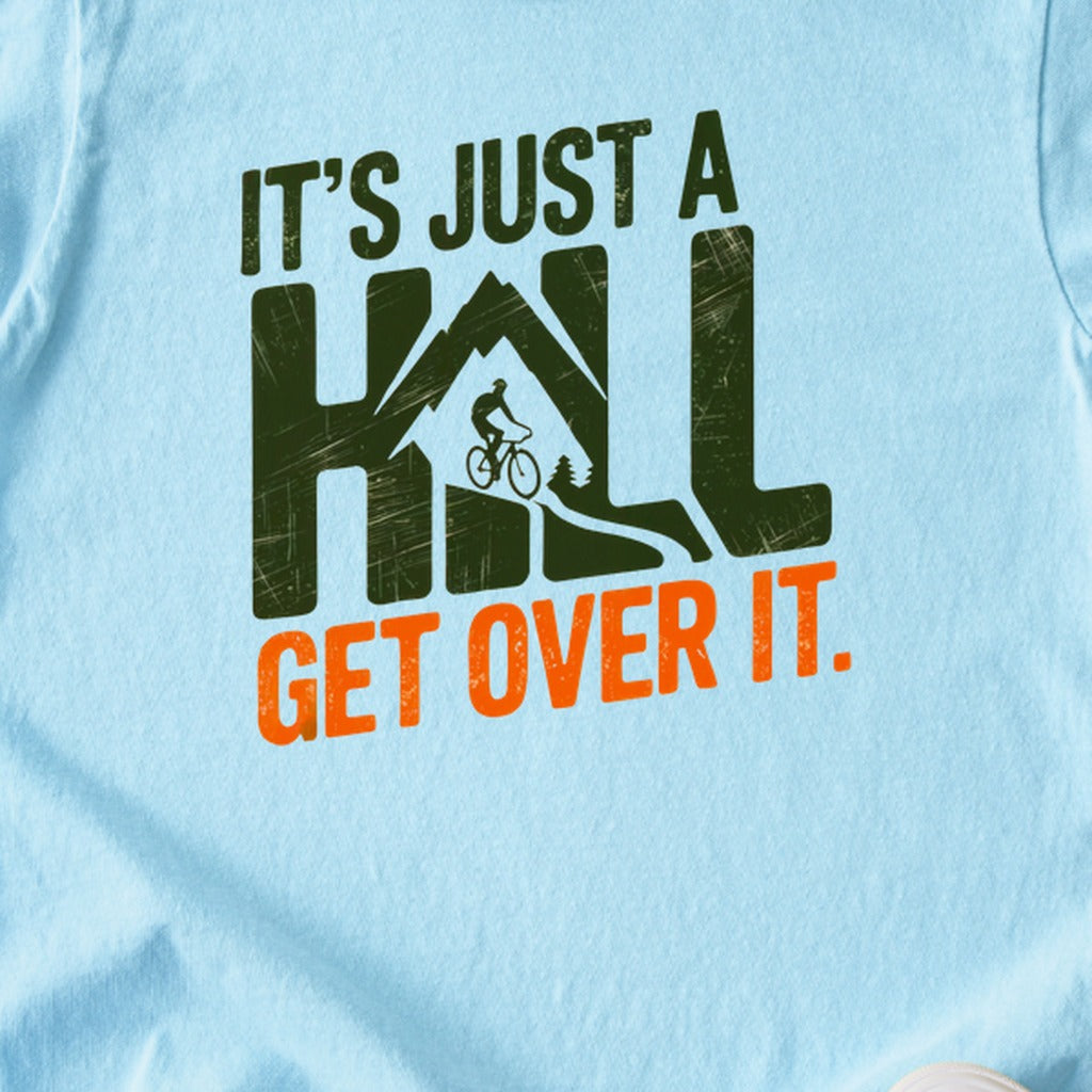 Its Just a Hill Biking Kids Cotton T-Shirt