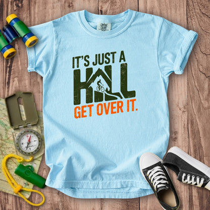 Its Just a Hill Biking Kids Cotton T-Shirt