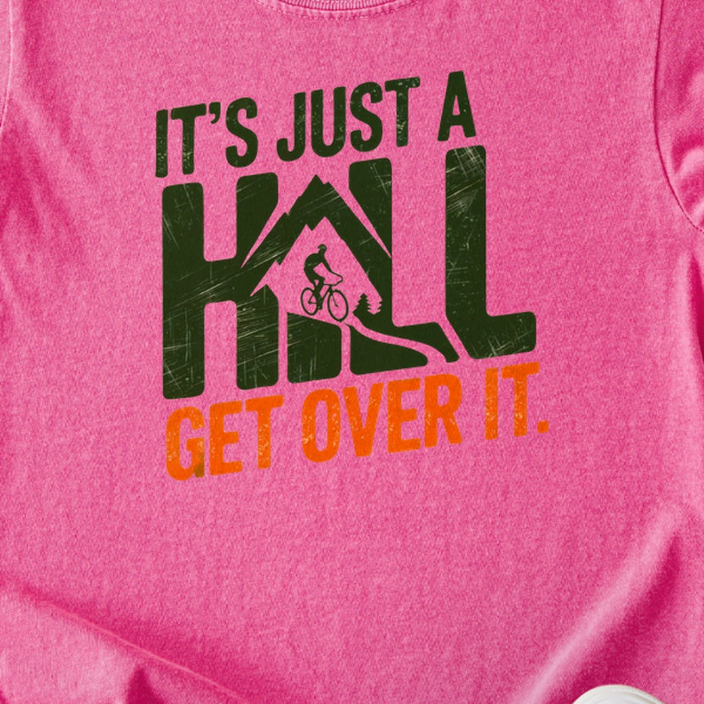 Its Just a Hill Biking Kids Cotton T-Shirt