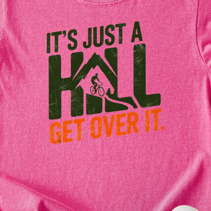 Its Just a Hill Biking Kids Cotton T-Shirt