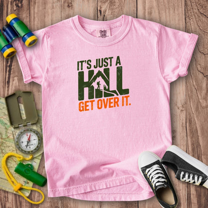 Its Just a Hill Hiking Kids Cotton T-Shirt