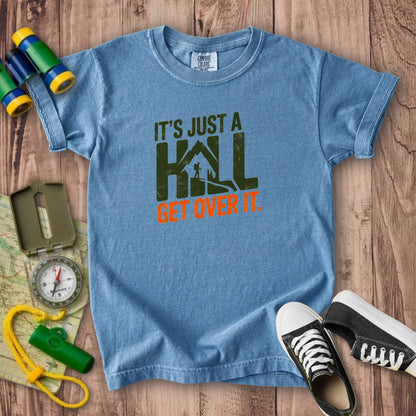 Its Just a Hill Hiking Kids Cotton T-Shirt