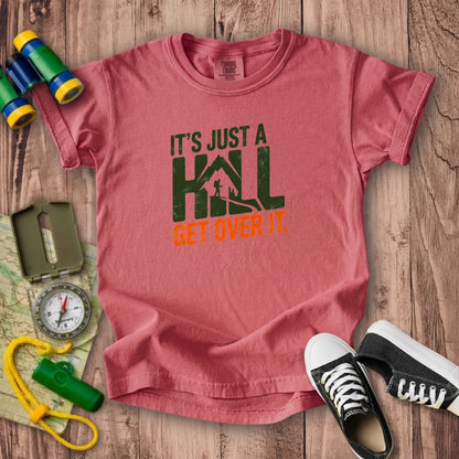 Its Just a Hill Hiking Kids Cotton T-Shirt