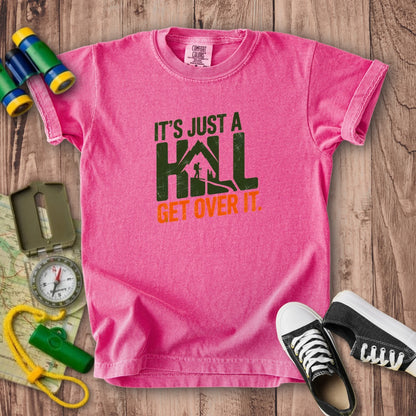 Its Just a Hill Hiking Kids Cotton T-Shirt