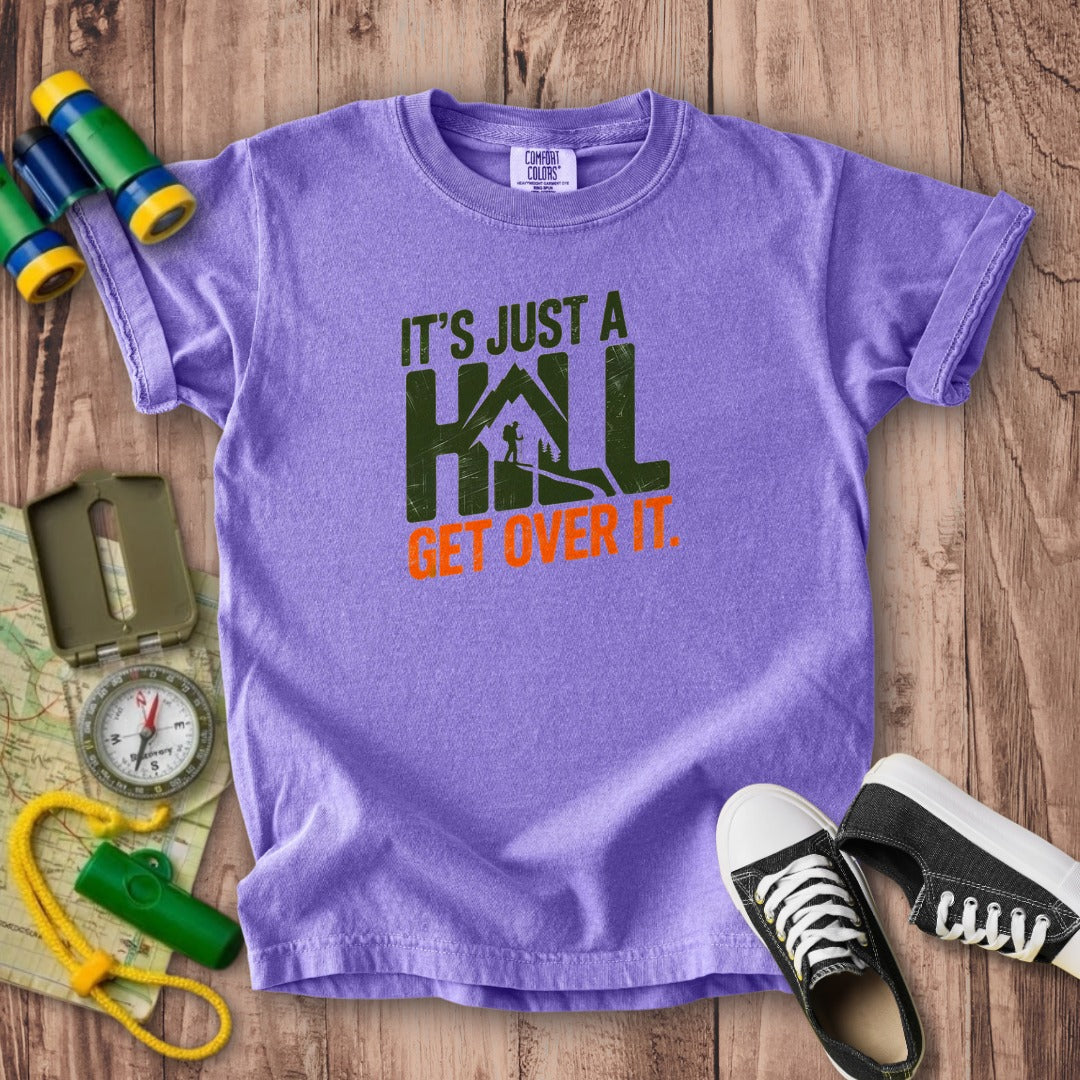 Its Just a Hill Hiking Kids Cotton T-Shirt