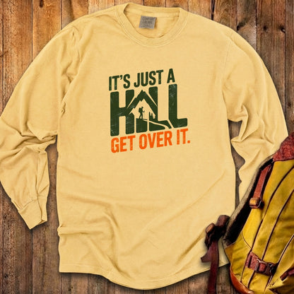 Its Just a Hill Hiking Cotton Long Sleeve