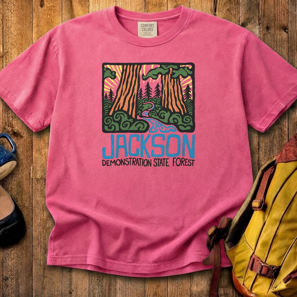 Jackson Demonstration State Forest Cotton T-Shirt