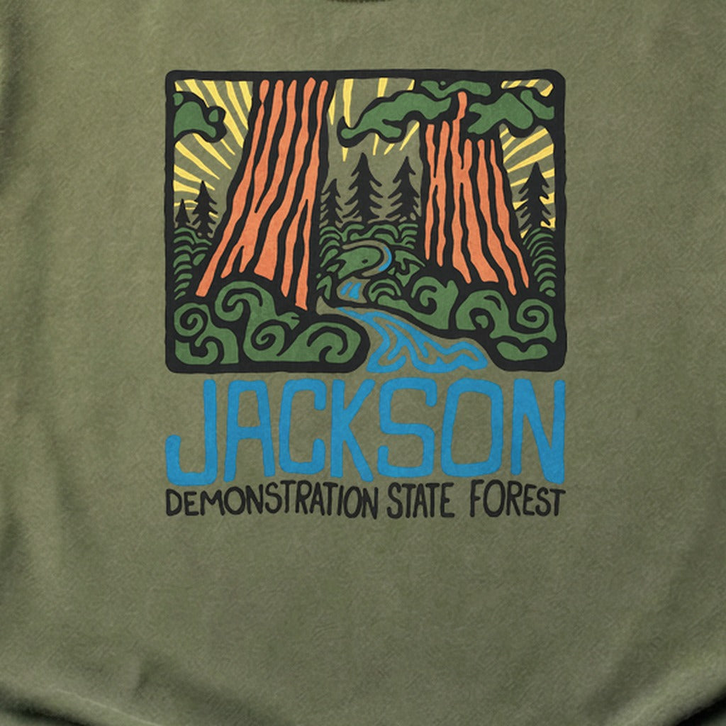 Jackson Demonstration State Forest Cotton T-Shirt