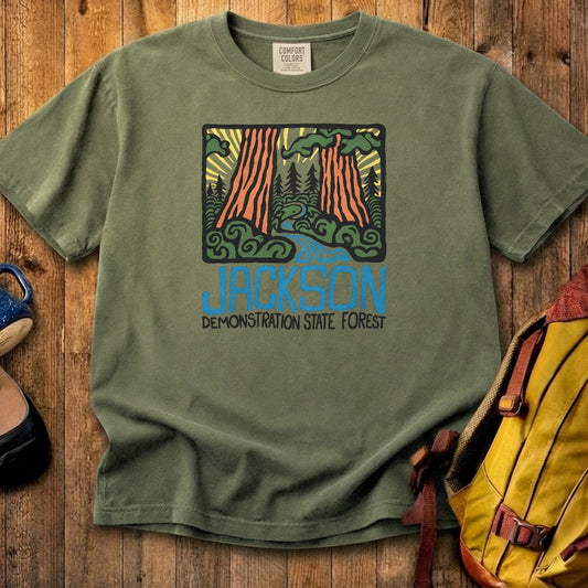 Jackson Demonstration State Forest Cotton T-Shirt