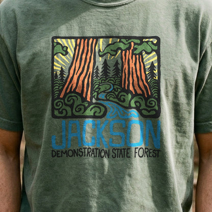 Jackson Demonstration State Forest Cotton T-Shirt