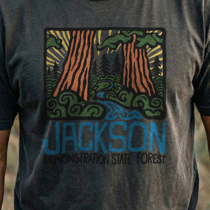 Jackson Demonstration State Forest Cotton T-Shirt
