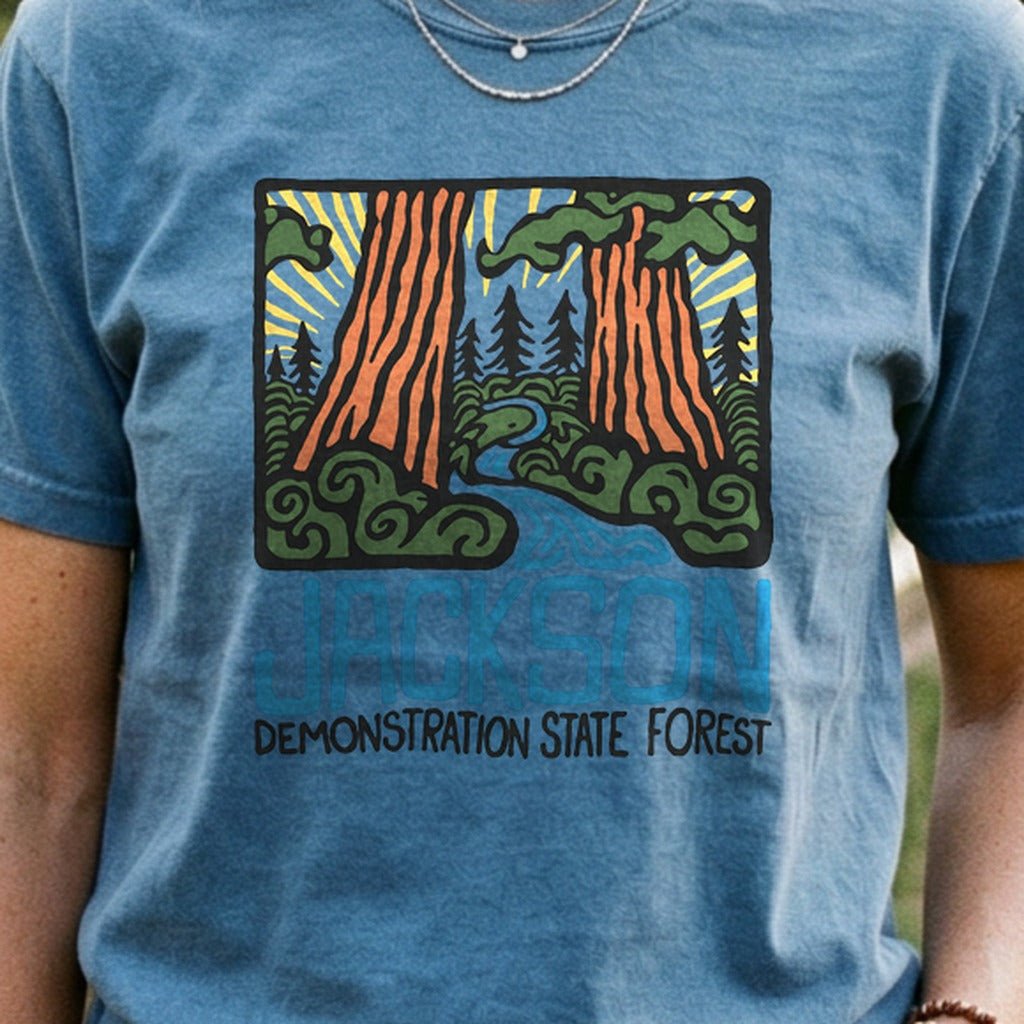 Jackson Demonstration State Forest Cotton T-Shirt