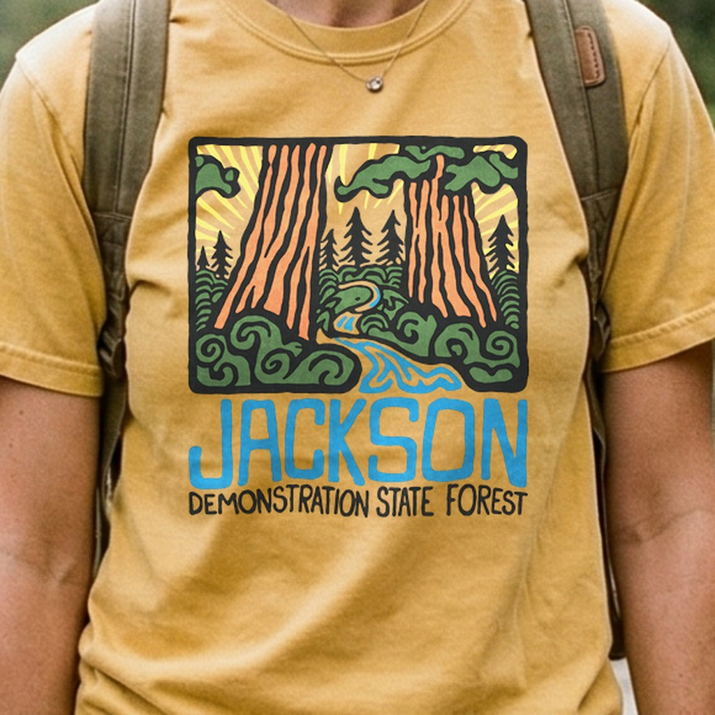 Jackson Demonstration State Forest Cotton T-Shirt