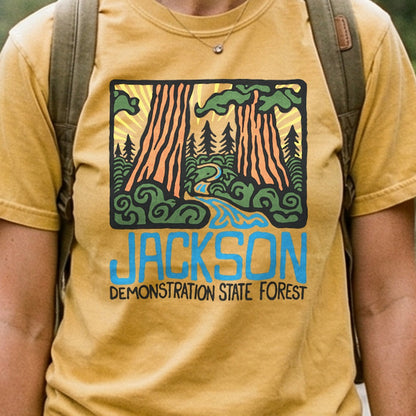 Jackson Demonstration State Forest Cotton T-Shirt