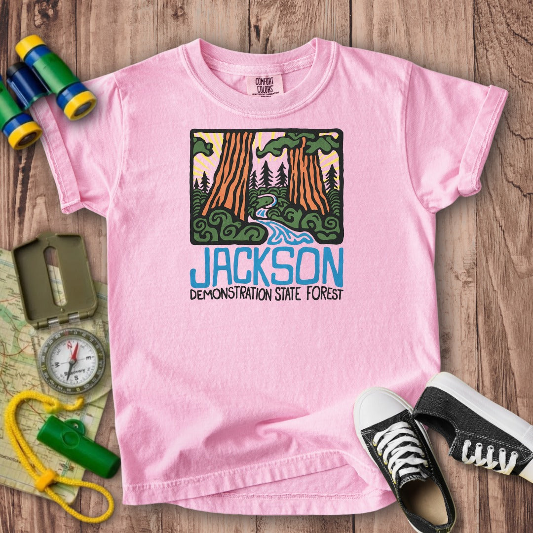 Jackson Demonstration State Forest Kids Cotton T-Shirt