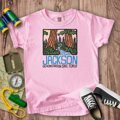 Jackson Demonstration State Forest Kids Cotton T-Shirt