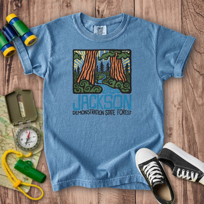 Jackson Demonstration State Forest Kids Cotton T-Shirt