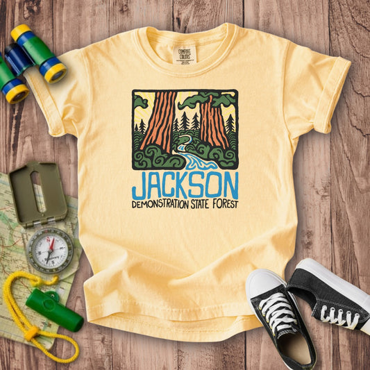 Jackson Demonstration State Forest Kids Cotton T-Shirt