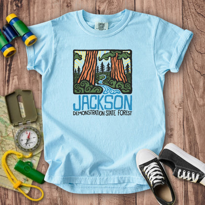 Jackson Demonstration State Forest Kids Cotton T-Shirt