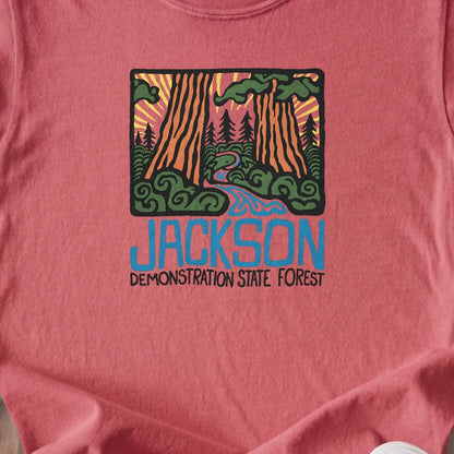 Jackson Demonstration State Forest Kids Cotton T-Shirt