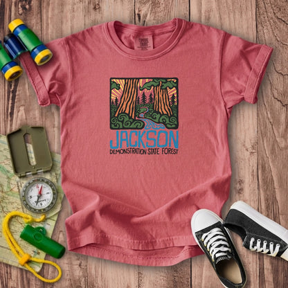 Jackson Demonstration State Forest Kids Cotton T-Shirt